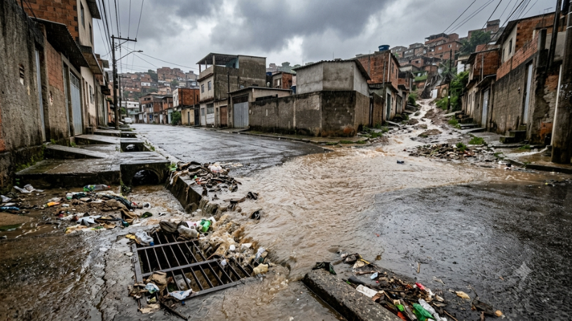 O ponto frágil no combate a enchentes no Brasil: drenagem urbana EBS Empresa Brasileira De Saneamento Ltda